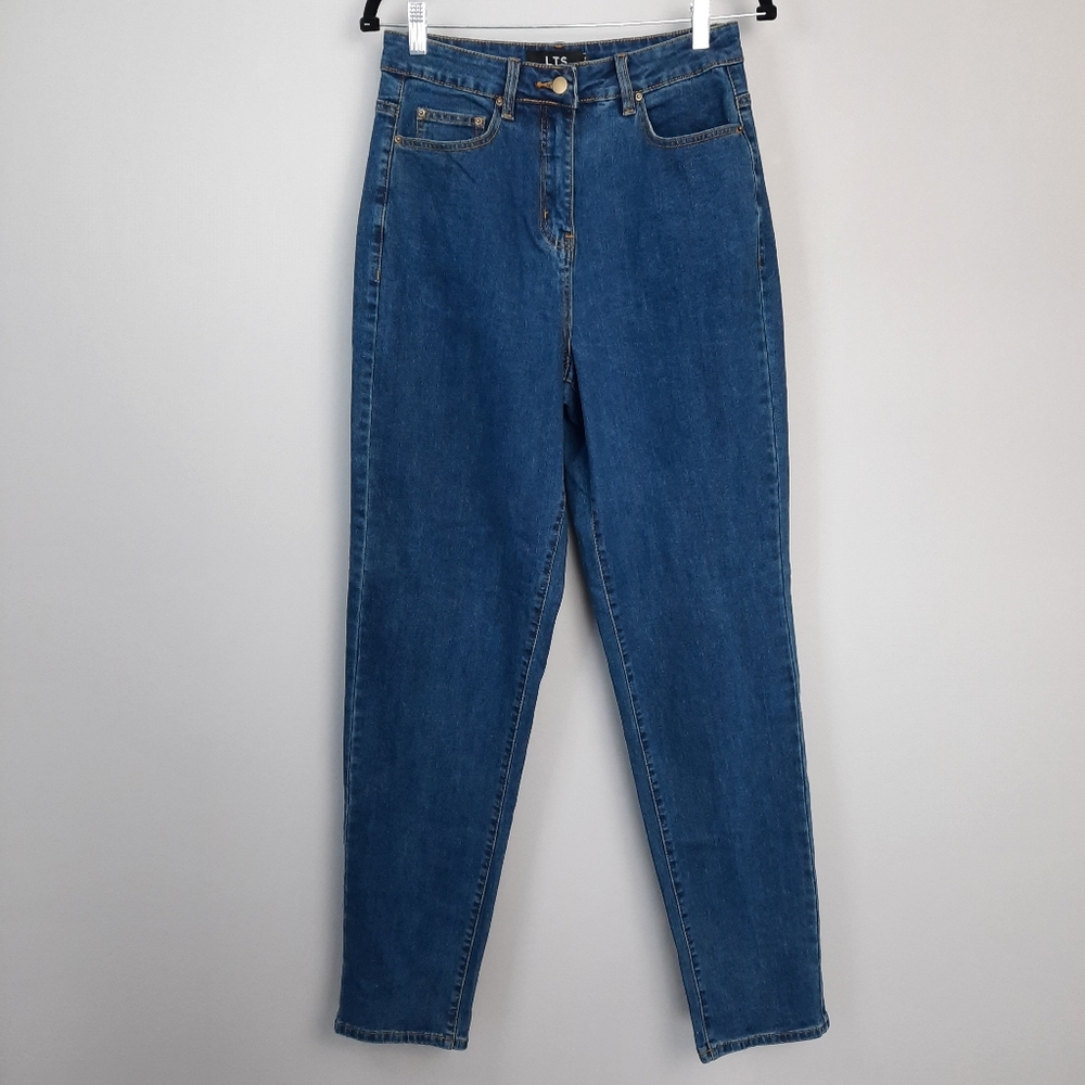 Long Tall Sally Women's High Rise Blue Jeans